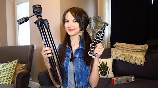 ШТАТИВ . Как выбрать штатив? ГНУЩИЙСЯ ШТАТИВ и РАЗДВИЖНОЙ ШТАТИВ
