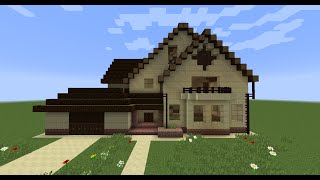 Как построить красивый дом в Minecraft