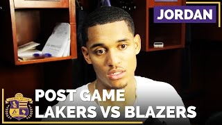 Jordan Clarkson Talks Bench Performance, Luke Walton's Confidence