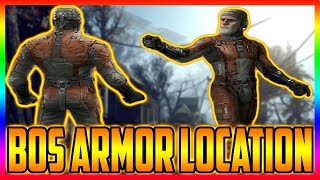 Fallout 76 BOS Knight Armor Plan Location
