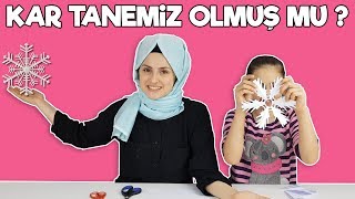 Diy Kar Tanesi Yaptık | Bu Eğlenceli Video Çok Güzel Oldu ? | SNOWFLAKEsno