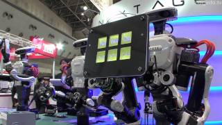 川田工業のヒト型産業用ロボット「NEXTAGE」3台協調デモ #DigInfo