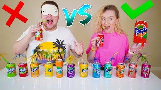 ПШИК! ФАНТА ЧЕЛЛЕНДЖ ? УГАДАЙ ВКУС FANTA С ЗАКРЫТЫМИ ГЛАЗАМИ CHALLENGE