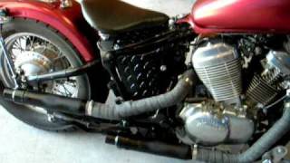 Freerider Red Bobber Honda Shadow 600 VLX