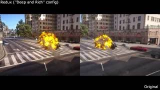 GTA V Redux graphics mod comparison 2 - Deep and Rich reshader option