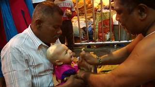 Kadhukuthu - first time ear piercing ceremony at thiruchendur temple