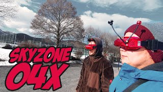 Лучшие FPV очки. Проверяли дальность - потеряли самолёт...[Skyzone SKY 04X]