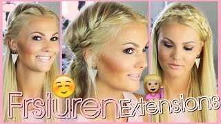 FRISUREN mit EXTENSIONS - Wie versteckt man Extensions?