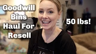 Goodwill Bins Haul For Resell On Poshmark & Ebay