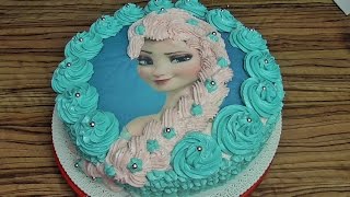 Tort Elsa z Krainy Lodu #3 / Frozen/ Kasia ze slaska gotuje