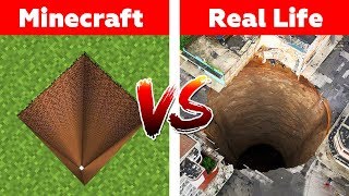 WAY TO NETHER IN REAL LIFE! Minecraft vs Real Life animation