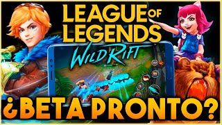 ¿CUÁNDO SALE la BETA de WILD RIFT? ? LOL MOBILE FECHA de SALIDA