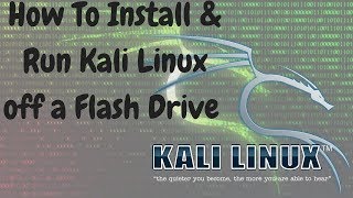How to Install Kali Linux in 2017 on a USB Thumb Drive or SD Card! (For Beginners!)