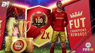 TOP 100 FUT CHAMPIONS REWARDS! 2x ULTIMATE TOTW PACKS | FIFA 18 ULTIMATE TEAM