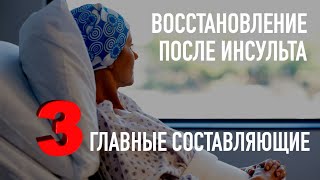 Восстановление после инсульта. Три главные составляющие.