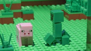 Pet Brick - LEGO Minecraft - Stop motion video