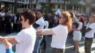 Flashmob Supera Almería 04/01/2013