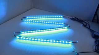 Wireless Control LED RGB Knight Rider Lighting Kit