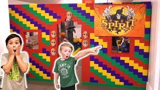 GIANT LEGO FORT! Spirit Halloween Store Tour 2019