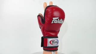 Перчатки MMA Fairtex Sparring Gloves FGV15 Red