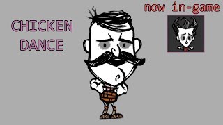 In-game Chicken Dance emote [Dont Starve Together Forge Emote Skins]