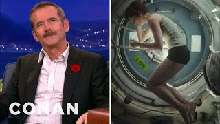Astronaut Chris Hadfield On Sandra Bullock's "Gravity" Underwear