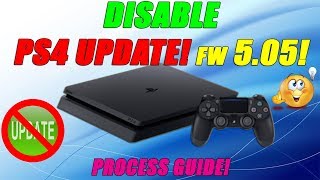 Disable PS4 Updates Via FTP! Firmware 5.05 Exploit! Process Guide!