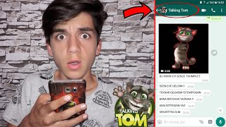 TALKİNG TOM BANA VİDEO ATTI !! (nolur yardım edin)