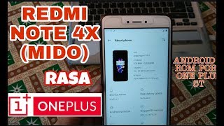 NYOBAIN PORTINGAN ROM ONE PLUS DI REDMI NOTE 4X (MIDO) ANDROID 9 PIE | INSTALL & REVIEW