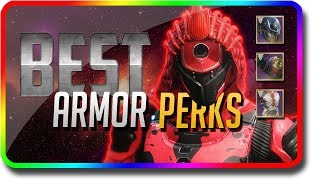 Destiny 2 - Best Armor Perks & All Armor Perks (Destiny 2 Best PvP Armor, Best PvE Armor)