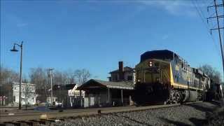 Railfanning NS and CSX (3/9-3/22 2014) with UP, SOU, BNSF, CP, BN, Generator, D8-40CW and more!
