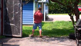 drunk guy peeing @ BLBR