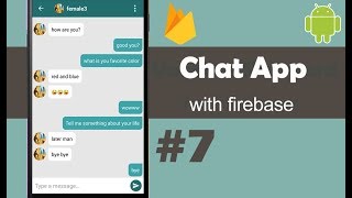 Chat App with Firebase Part 7 - Send Message - Android Studio Tutorial