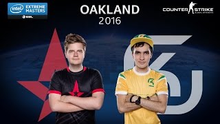 CS:GO - Astralis vs. SK [Mirage] Map 2 - Semifinal - IEM Oakland 2016