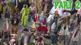 ? Huge 82 Halloween Animatronic Collection PART 2 ? DavidsTV