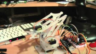 Phenoptix meArm using inverse kinematics