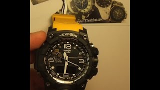 How to change a battery on a digital-analog watch. How to set time on a digital-analog watch