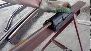 Самодельный станок для продольного скручивания квадрата