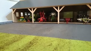 SIKU CONTROL RC DIORAMA 1:32 Fendt 939 John Deere 8345R
