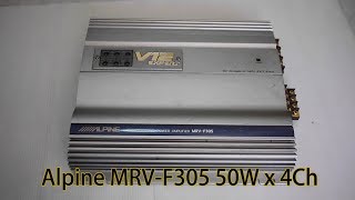 Alpine MRV-F305 V12 Car Amplifier