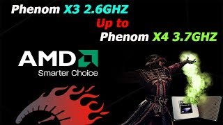 Разблокировка ядра процессора и разгон по шине Phenom II X3 710