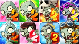 Plants Vs Zombies 2 vs Plants vs Zombies 2 China Version! PvZ 2