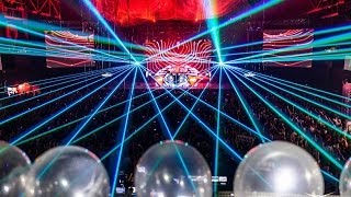 Лазерное шоу. 18-летие «Radio Record». Armin Van Buuren