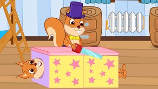 Famille d'Écureuil - Numéro de Сirque Animé 2020 en Français