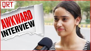 WHY DO GIRLS COVER THEIR MOUTH WHILE LAUGHING | AWKWARD INTERVIEW | Quick Reaction Team