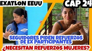 ¿SEGUIDORES PIDEN A DENISSE O JASMIN COMO REFUERZO?|Capítulo 24 Exatlón Estados Unido DOMINGO 16 DE