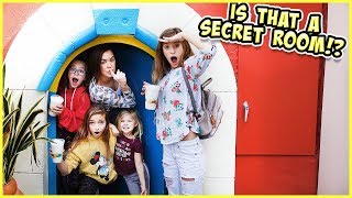 RORY'S FIRST ROLLER COASTER AND WE FIND A SECRET ROOM!! / SmellyBellyTV