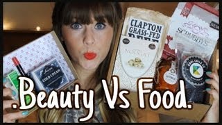 Battle of the April Subscription Boxes: BEAUTY vs FOOD | xameliax