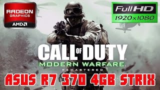 Call of Duty: Modern Warfare Remastered - R7 370 | Test / Gameplay - 1080p