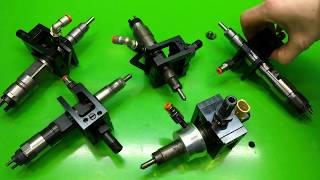 DL-CR 50013.Часть 2.Адаптер для проверки всех грузовых форсунок COMMON RAIL. Часть 2